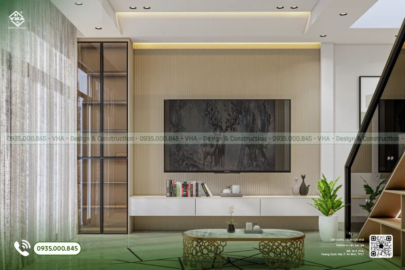 PHỐI CẢNH NỘI THẤT NHÀ MR. TRƯỜNG - KHÔNG GIAN SỐNG ĐÁNG MƠ ƯỚC - Góc nhìn 4