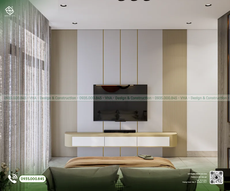 PHỐI CẢNH NỘI THẤT NHÀ MR. TRƯỜNG - KHÔNG GIAN SỐNG ĐÁNG MƠ ƯỚC - Góc nhìn 3