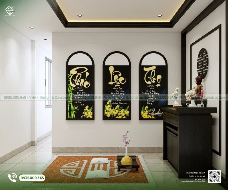 PHỐI CẢNH NỘI THẤT NHÀ MR. TRƯỜNG - KHÔNG GIAN SỐNG ĐÁNG MƠ ƯỚC - Góc nhìn 1