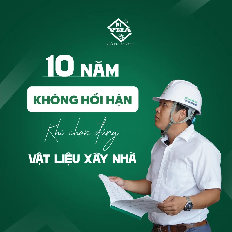 Kinh Nghiệm Xây Nhà Từ Chuyên Gia VHA: Chọn Đúng Vật Liệu Để 10 Năm Không Hối Hận - Ảnh đại diện