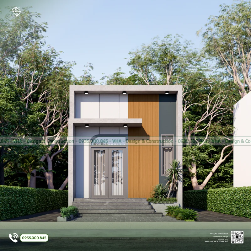 Mẫu Nhà Phố 2026: Thiết Kế Đẹp Và Hiện Đại, Đẳng Cấp Thượng Lưu - Góc nhìn 1