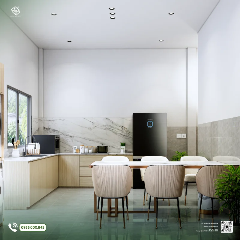 Mẫu Nhà Phố 2026: Thiết Kế Đẹp Và Hiện Đại, Đẳng Cấp Thượng Lưu - Góc nhìn 1